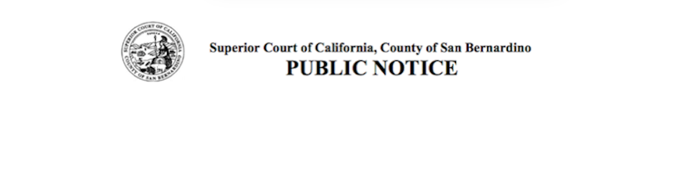 Victorville Family Law Scheduled to Move to Barstow | Superior Court of